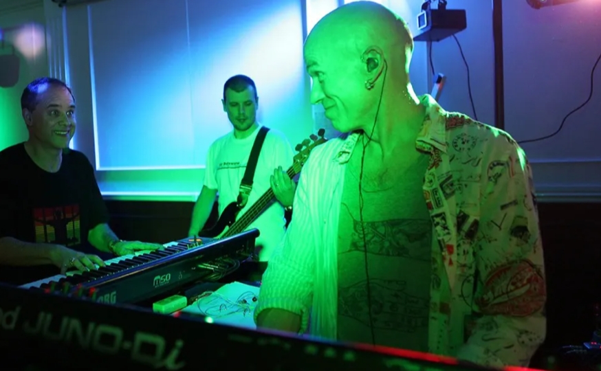 Mark Kelly plays with The Crisis